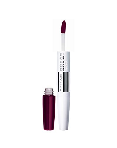 Maybelline New York - Superstay 24H, Pintalabios Mate de Larga Duración, Tono 845 Aubergine