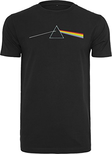 MERCHCODE Pink Floyd Dark Side of The Moon tee Camiseta, Hombre, Negro, Medium