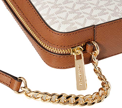 Michael Kors Jet Set - Bolso bandolera para mujer, Blanco (Vainilla 2019), Talla única