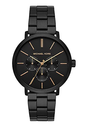 Michael Kors Reloj Analógico para Hombre de Cuarzo con Correa en Acero Inoxidable MK8703