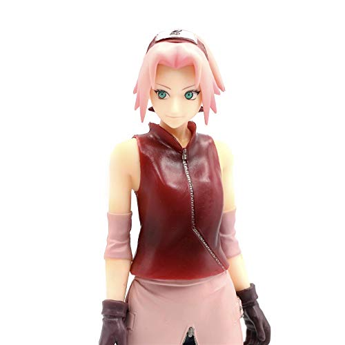 Missyou Naruto Shipouden Anime Figuras Haruno Sakura 26Cm, PVC Toys Uchiha Sasuke Sakura