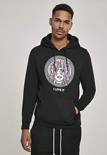 Mister Tee I Love It - Sudadera con Capucha para Hombre, Hombre, Sudadera con Capucha, MT913, Negro, Extra-Small