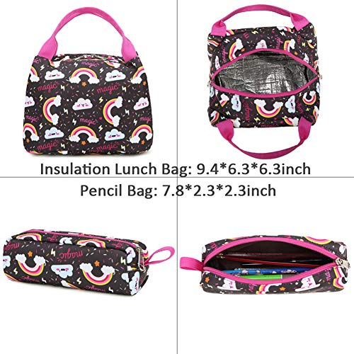 Mochila Unicornio Niña Mochila Infantil niña Mochila Escolar Niña Mochila Estudiantes Bolso para Chicas para La Escuela,Viajes,Intemperie