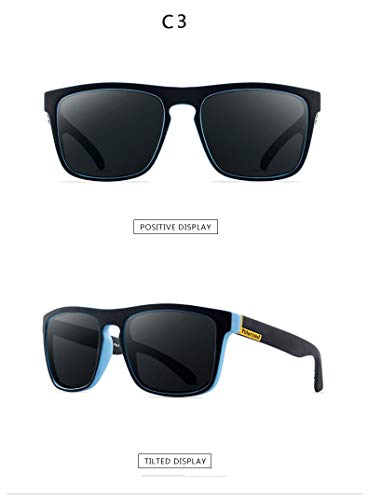 Moda Gafas De Sol Guy's Sun Glasses Gafas De Sol Polarizadas Hombres Diseño Clásico Espejo Moda Square Ladies Gafas De Sol Hombres C4