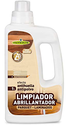 MONESTIR Limpiador Abrillantador para Parquet y Laminados 1L