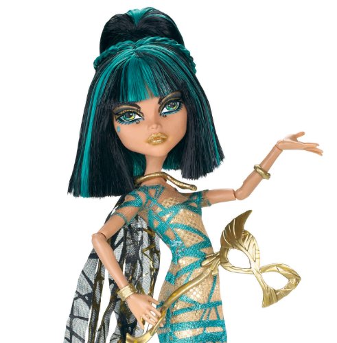 Monster High - Muñeca, Cleo una Fiesta Divina De La Muerte (Mattel BCH88)