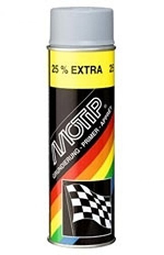 Motip Primer 04054 - Spray para reparaciones de superficies, color Gris (Primer Grey), 500 ml