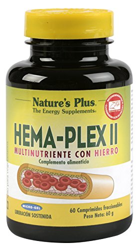 Nature's Plus Hema-Plex II - 60 Comprimidos