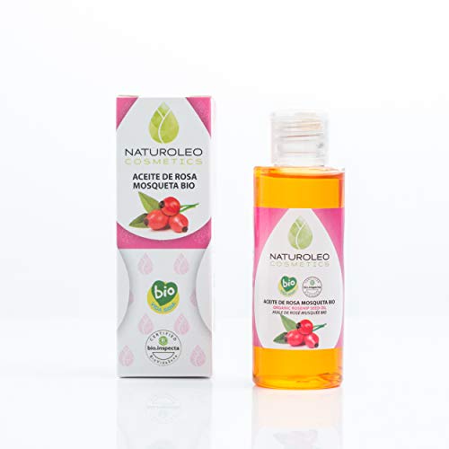 Naturoleo Cosmetics - Aceite Rosa Mosqueta BIO - 100% Puro y Natural Ecológico Certificado - 50 ml