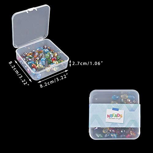 NBEADS 200 Unids Facetas Cristal AB-Color Plateado Lágrima Gotas de Cristal de Gota para la Fabricación de Joyas Granos de Artesanía DIY Venta al por Mayor Mezcle Lot