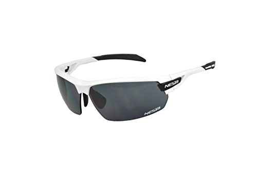 Nesta Iris Gafas Deportivas, Unisex Adulto, Blanco Mate, Talla Única