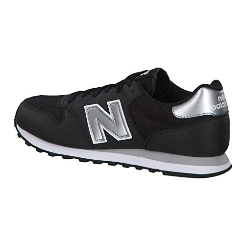 New Balance 500 Core, Zapatillas para Hombre, Negro Black Silver Black Silver, 44 EU