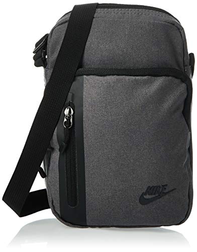 Nike Core Items 3.0 Bolsa de Hombro, Gris (Dark Grey/Black), Talla única