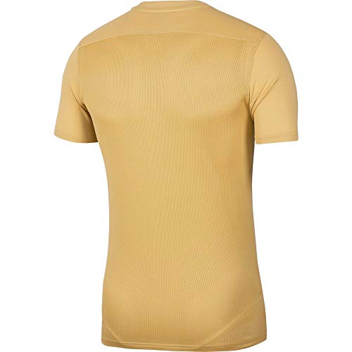 NIKE M Nk Dry Park VII JSY SS Camiseta de Manga Corta, Hombre, Jersey Gold/Black