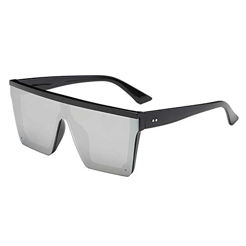 Nikgic. Gafas de sol combinadas con montura grande de moda Grandes gafas de sol cuadradas para hombres y mujeres Gafas de sol salvajes de moda Gafas de sol de conducción (Estilo2)