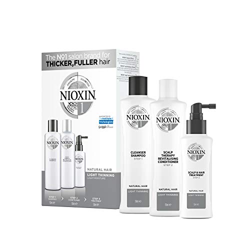 NIOXIN Sistema 1 para cabello natural con adelgazamiento ligero