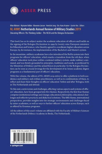 NL ARMS Netherlands Annual Review of Military Studies 2019: Educating Officers: The Thinking Soldier - The NLDA and the Bologna Declaration