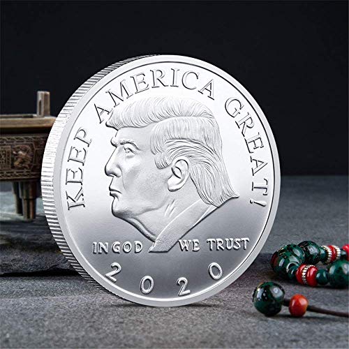 NOBGP 4 Pack Trump Moneda Conmemorativa Edición Limitada 2020 Novedad Conmemorativa Moneda Coleccionable 45.o Estados Unidos Desafío Republicano auténtico Recuerdos