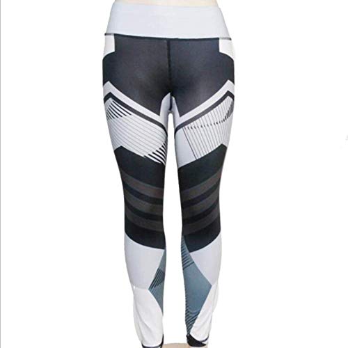 No/Brand Pantalones Sexis de Yo-ga para Mujer, Mallas Deportivas para Entrenamiento, Mallas para Correr, Mallas Sexis Push Up para Gimnasio, Pantalones Ajustados elásticos con Flecos de Cintura Alta