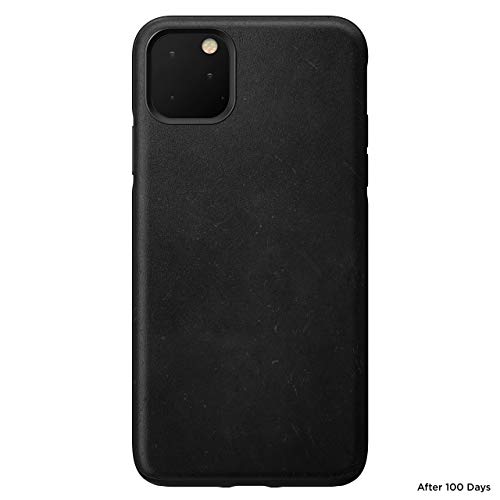 Nomad Rugged Case para iPhone 11 Pro Max | Black Horween Leather
