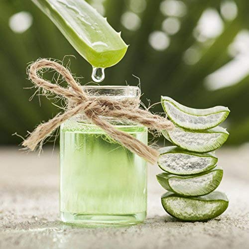 nu3 Zumo de Aloe Vera Orgánico - 1L en botella de cristal - Gel de aloe vera puro - Jugo de aloe vera 100% ecológico - Ideal para bebidas refrescantes - Detox, vegan, natural y sin diluir