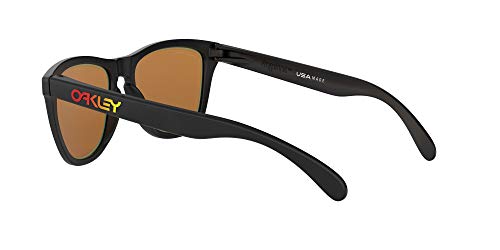 OAKLEY Frogskins Fire and Ice Collection OO9013 Gafas de sol para Hombre, negro/mate