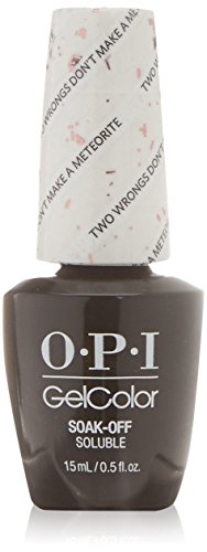 OPI GelColor Esmalte De Gel De Uñas (Two wrongs don't make a Meteorite) - 15 ml.