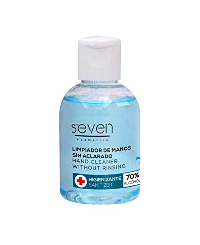 Pack Lote 6 gel hidroalcohólico Seven 50 ml Para guardar en Bolso, Bolsillo o mochila VUELTA AL COLE