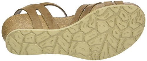 Panama Jack Vera Basics, Sandalias con Punta Abierta para Mujer, Marrón (Taupe), 41 EU