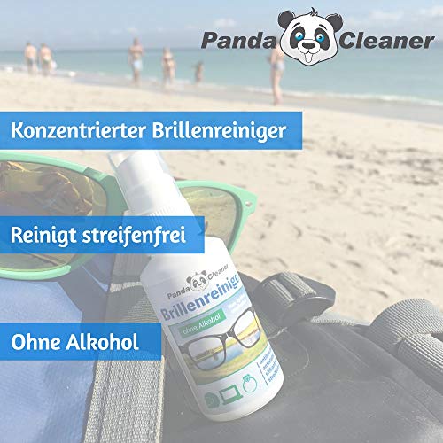 Panda Cleaner® Gafas limpiador 50 ml 100 ml 250 ml Selección | sin alcohol | antibeschlag | streifenfrei | también para pantallas, monitores, visera y mucho más adecuado