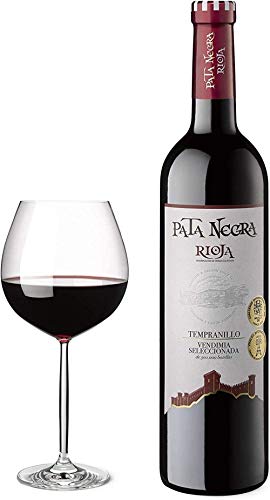 Pata Negra Vendimia Seleccionada - Vino Tinto D.O Rioja, Pack de 6 Botellas x 750 ml (5268)