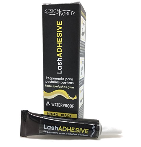 Pegamento para pestañas postizas LashADHESIVE negro Waterproof 7ml sesioMWorld®