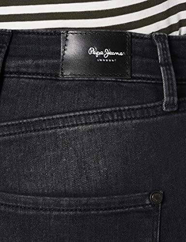 Pepe Jeans Dion Vaqueros Straight, Negro (000denim 000), W30/L30 (Talla del Fabricante: 30) para Mujer