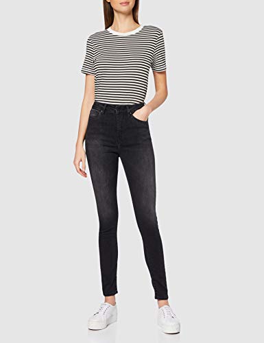 Pepe Jeans Dion Vaqueros Straight, Negro (000denim 000), W30/L30 (Talla del Fabricante: 30) para Mujer