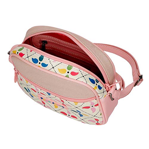 Pepe Jeans Tina Bolso Bandolera, 18 cm, 1.35 litros, Multicolor