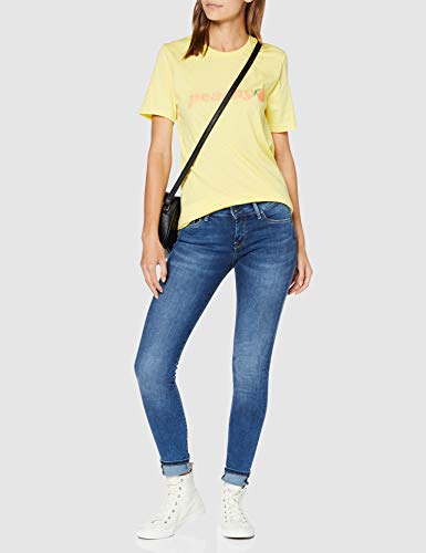 Pepe Jeans Vaqueros Skinny, Azul (Denim 000), W26 (Talla del Fabricante: 26) para Mujer