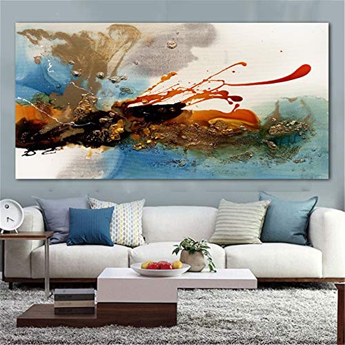 Pintura de Diamante Kit Nube abstracta 60x120cm Completo DIY 5D Talla Grande Diamond Painting Full Drill Crystal Rhinestone Bordado de Punto de Cruz Manualidades Lienzo Artes pared Decor