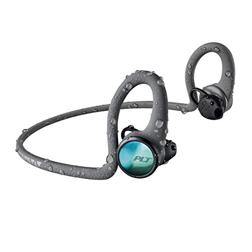 Plantronics BackBeat Fit 2100 Bluetooth - Auriculares Deportivos, In-Ear, Gris, Uni