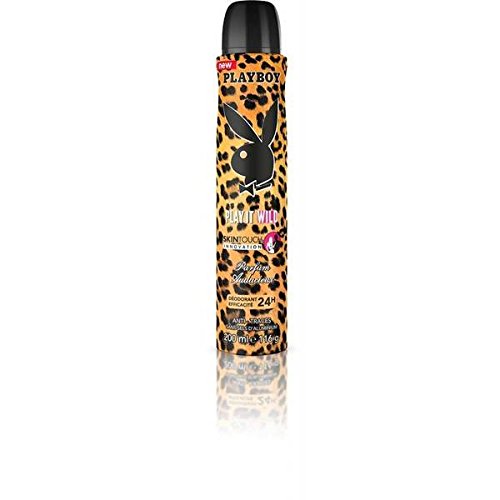 Playboy-Desodorante DClick play it wild para ella skintouch-200 ml