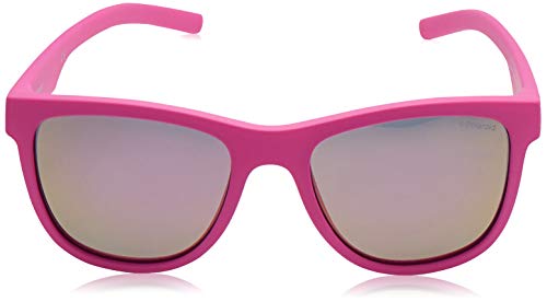 Polaroid PLD 8018/S AI CYQ Gafas de sol, Rosa (Dark Pink/Grey Pink Grey Speckled Pz), 47 Unisex Niños