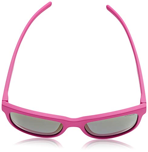 Polaroid PLD 8018/S AI CYQ Gafas de sol, Rosa (Dark Pink/Grey Pink Grey Speckled Pz), 47 Unisex Niños