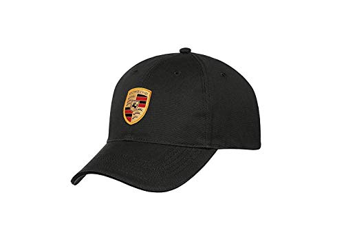 Porsche – gorra negra con escudo Porsche oficial