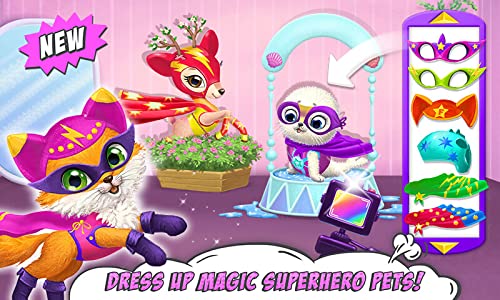 Power Girls Super City – Superhero Salon, Miraculous Pets & Monster Rescue