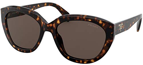 Prada 0PR 16XS Gafas, HAVANA/BROWN, 56 para Mujer