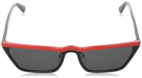 Prada 0PR 19US Gafas de sol, Red Black, 58 para Mujer