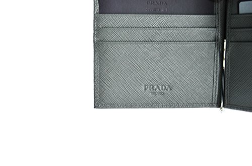 Prada 2MN077 - Cartera para hombre  Hombre Gris gris talla única