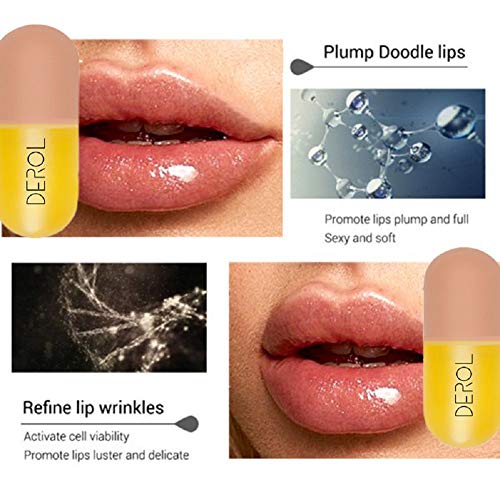 Pretty Comy BáLsamo Para Rellenar Los Labios LáPiz Labial MáS Grueso Brillo Labial Transparente Brillo Labial Fortalecimiento Brillo Labial