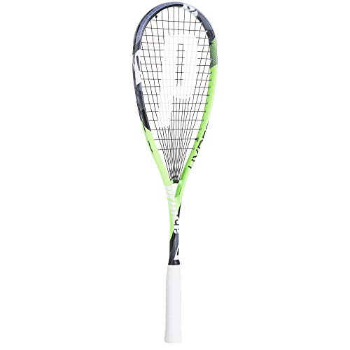 Prince Hyper Elite 500 Squash Raqueta (Varias Opciones) (1 Raqueta + 3 Pro Squash Bolas)