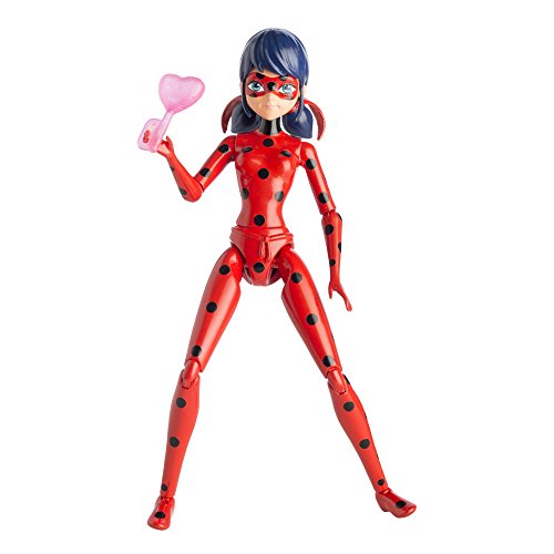 Prodigiosa: Las aventuras de Ladybug - Figura articulada Ladybug (Bandai 39721)