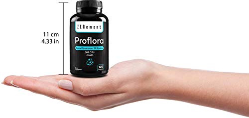 Proflora, Probióticos, 120 Cápsulas | 19 cepas (30 mil millones de UFC) + Inulina | Salud Digestiva & Sistema Inmune | de Zenement